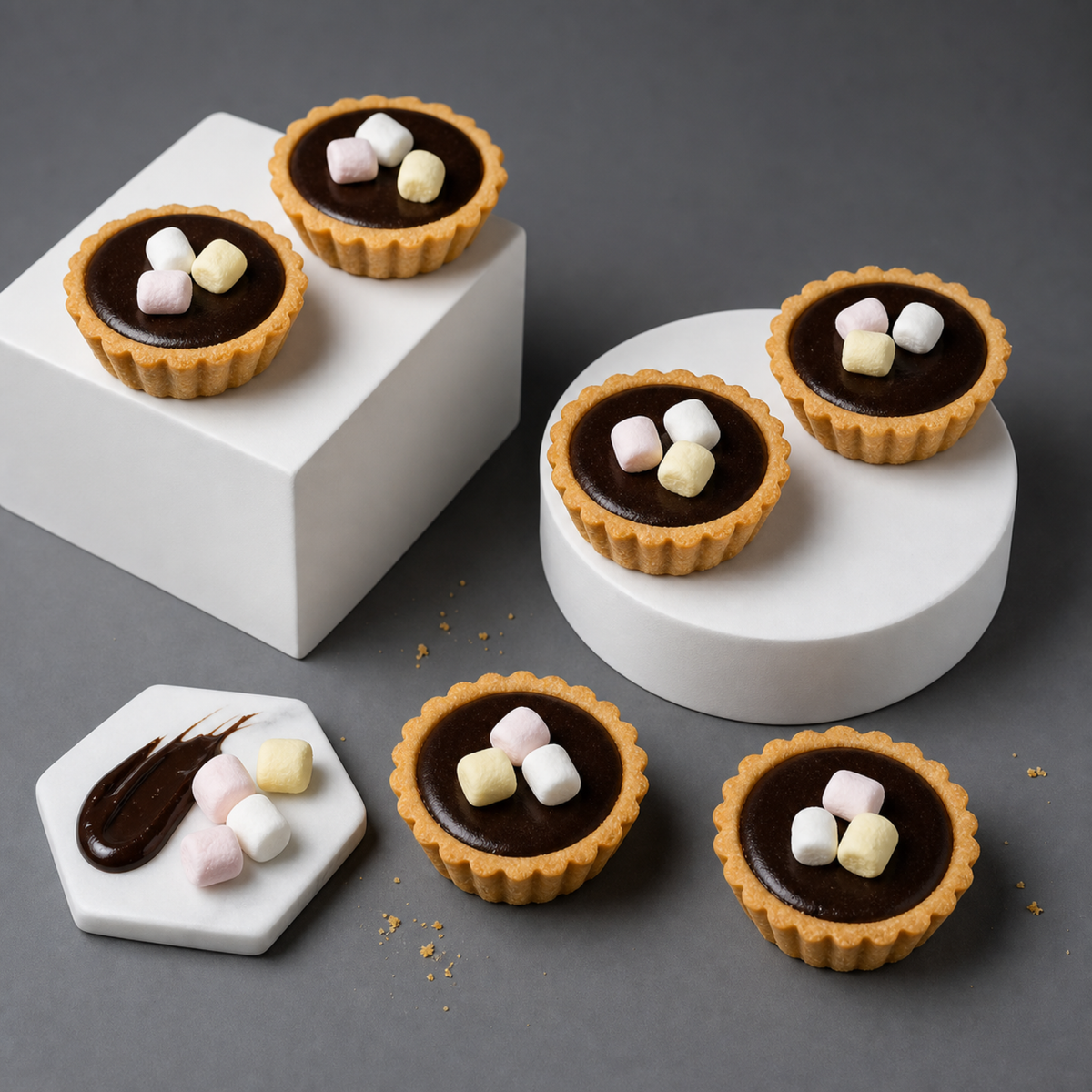 Chocolate Marshmallow Cheese Tart — product photo 1 of 5