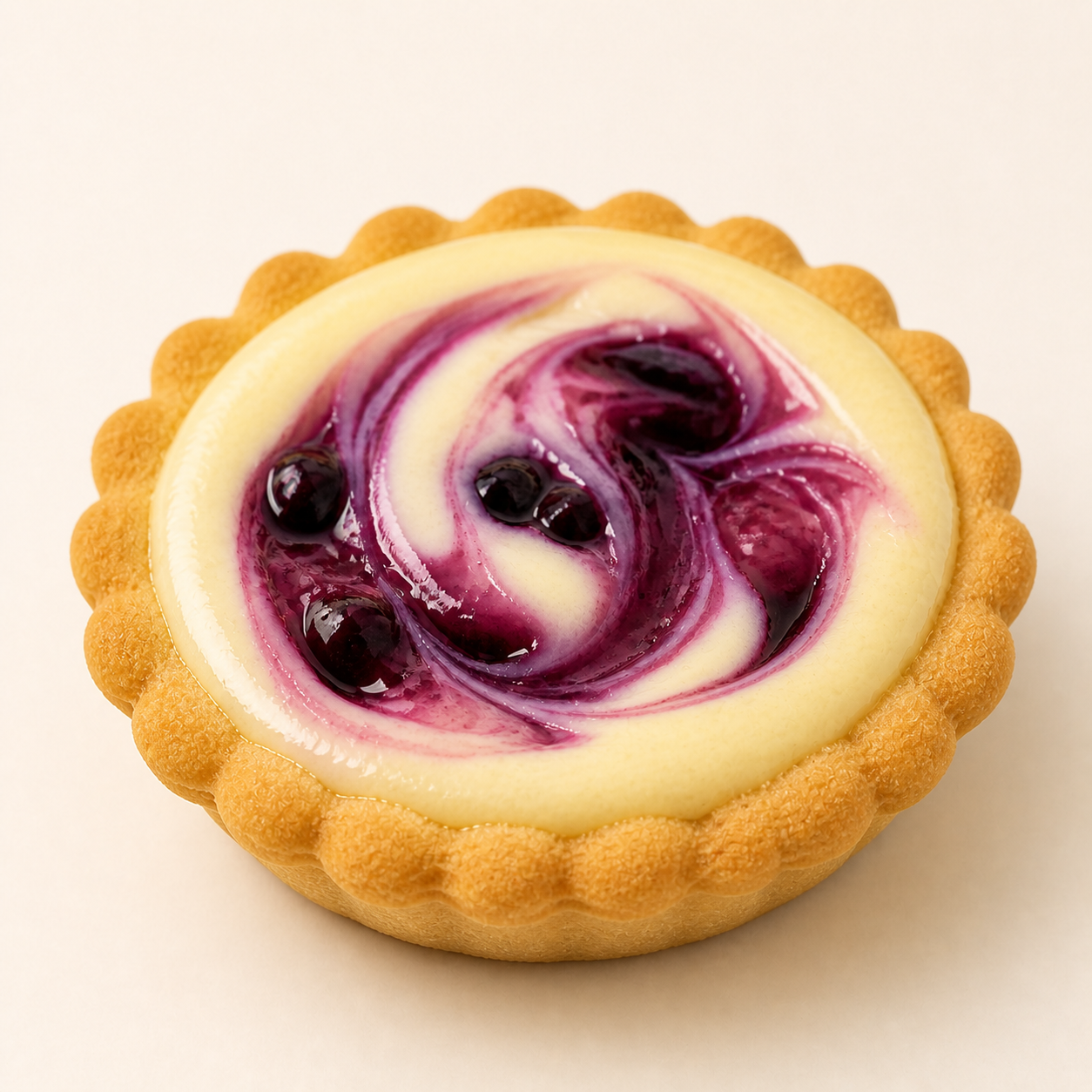 Blueberry Cheese Tart