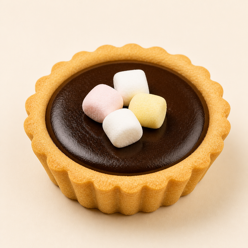 Chocolate Marshmallow Cheese Tart